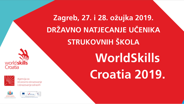 Popis sudionika Državnog natjecanja učenika strukovnih škola – WorldSkills Croatia 2019.!